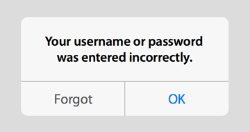 Error Alert