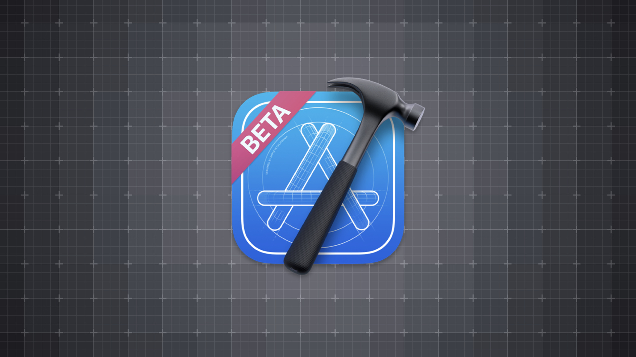 The icon for the Xcode beta