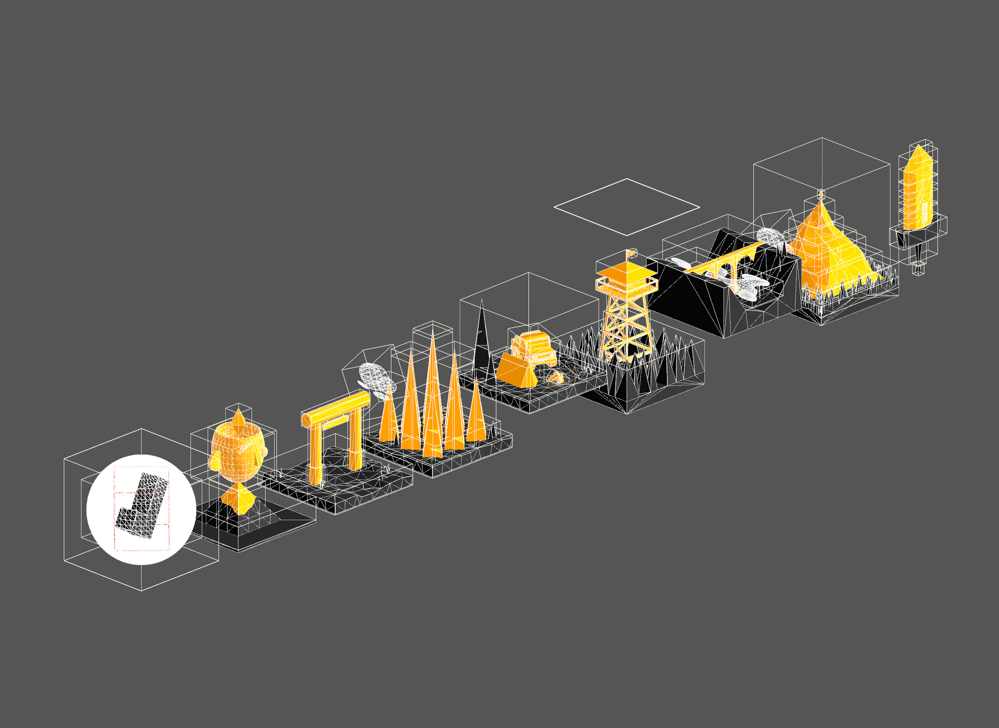 The levels of your habit-building journey, seen here in prototype form.