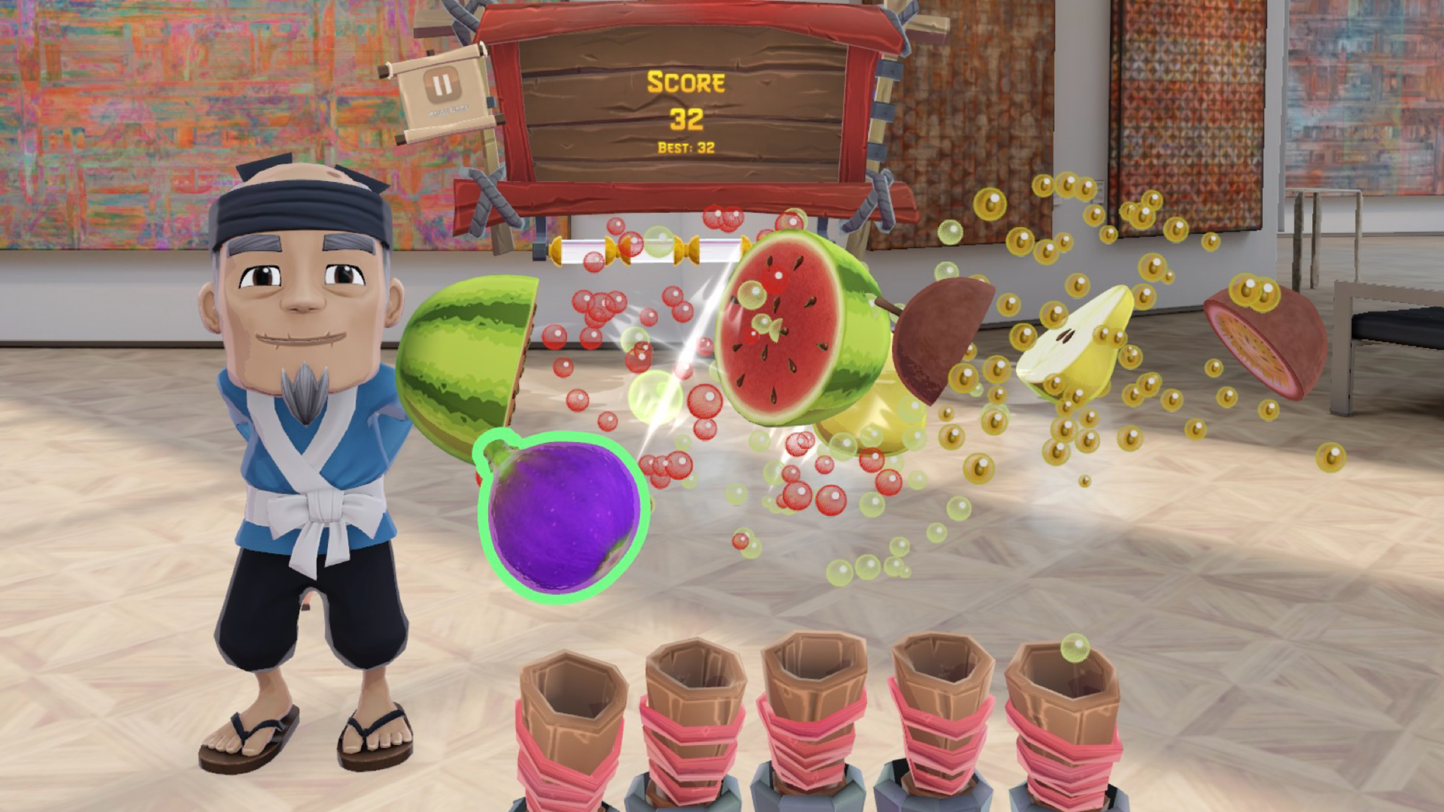 The full impact of fruit destruction”: How Halfbrick cultivated Super Fruit  Ninja on Apple Vision Pro - Discover - Apple Developer