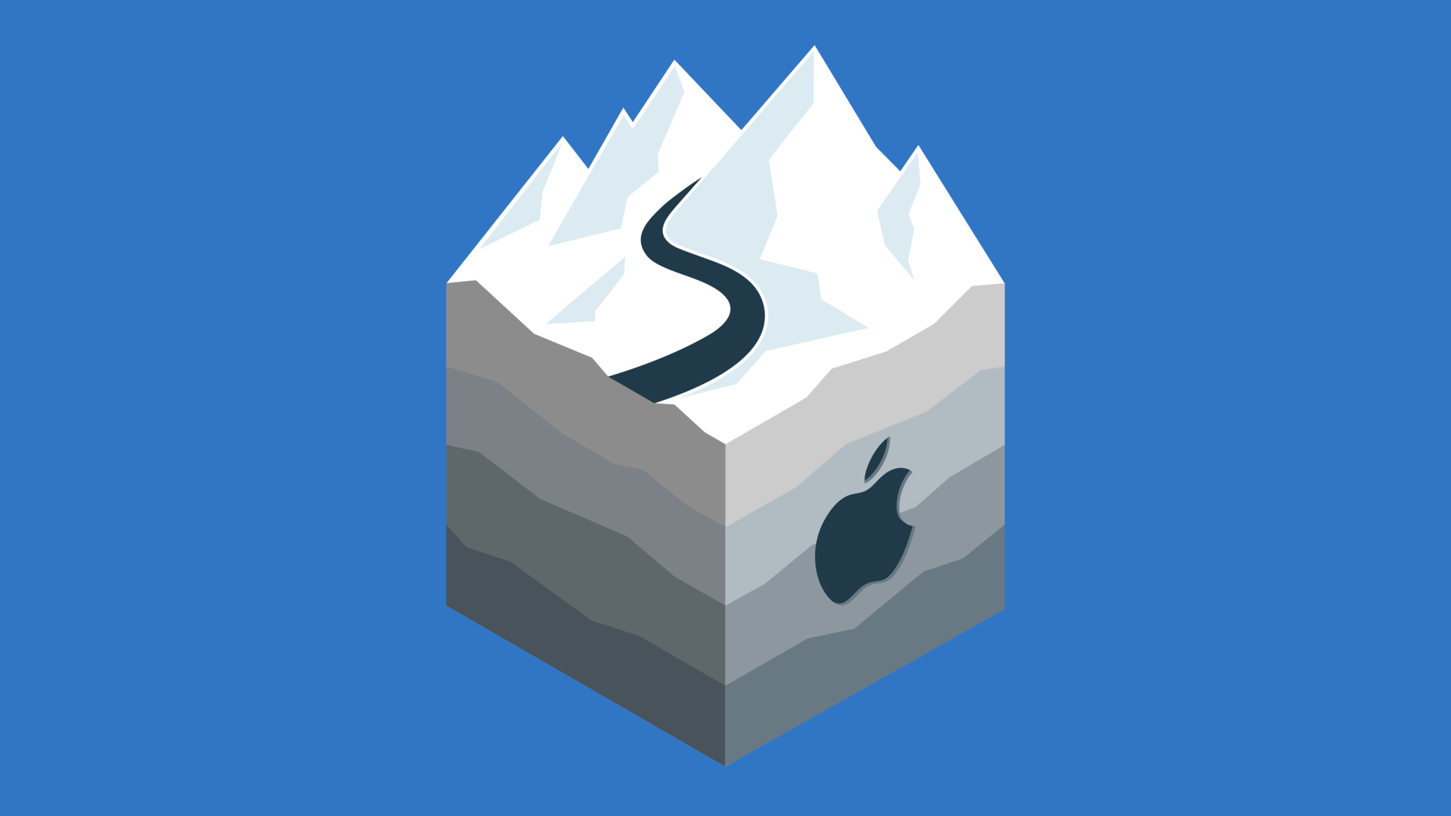 An illustration of the Slopes logo merged with the Apple Design Award. 