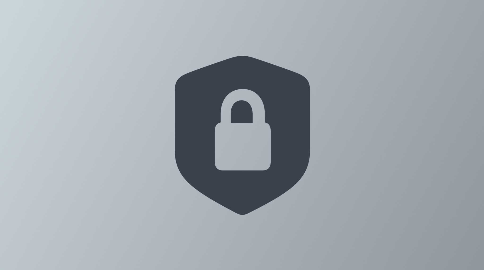 Locked shield icon