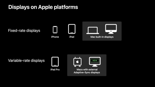 Optimize for variable refresh rate displays