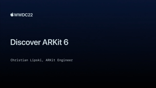 ARKit 6 소개