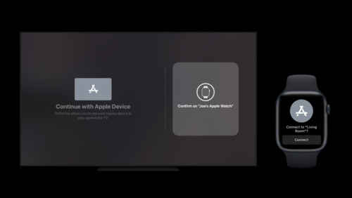 How to connect apple online watch to apple tv