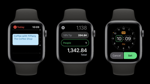 apple watch presentation timer