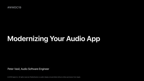 What's New in AVAudioEngine