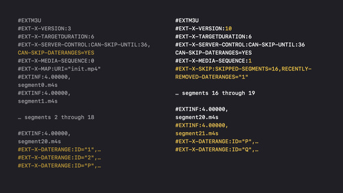 Optimize live streams with HLS Playlist Delta Updates