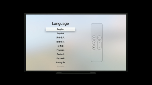 Apple TVOS 上的本地化最佳做法