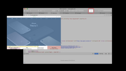 Web Inspector Walkthrough - Tech Talks - Videos - Apple Developer