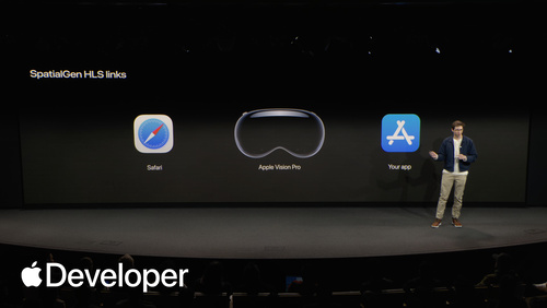 Hosting and distributing Apple Immersive Video | SpatialGen