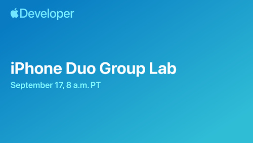 iPhone Duo Group Lab