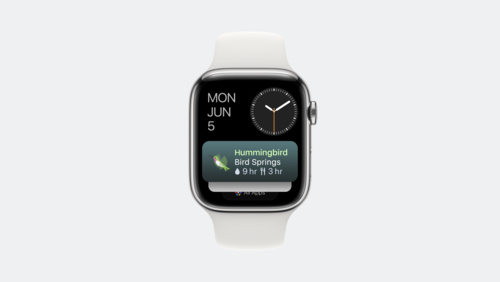 How to change discount widgets on apple watch